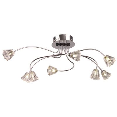Visione 8-Light Flushmount by ET2 Lighting - Starlight Lighting USA and Canada